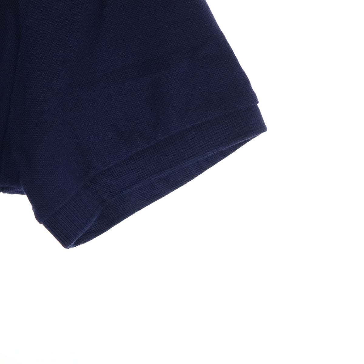 美品 POLO ポロ ビッグポニー ワッペン 半袖 ポロシャツ M ネイビー ラルフローレン CUSTOM FIT メンズ