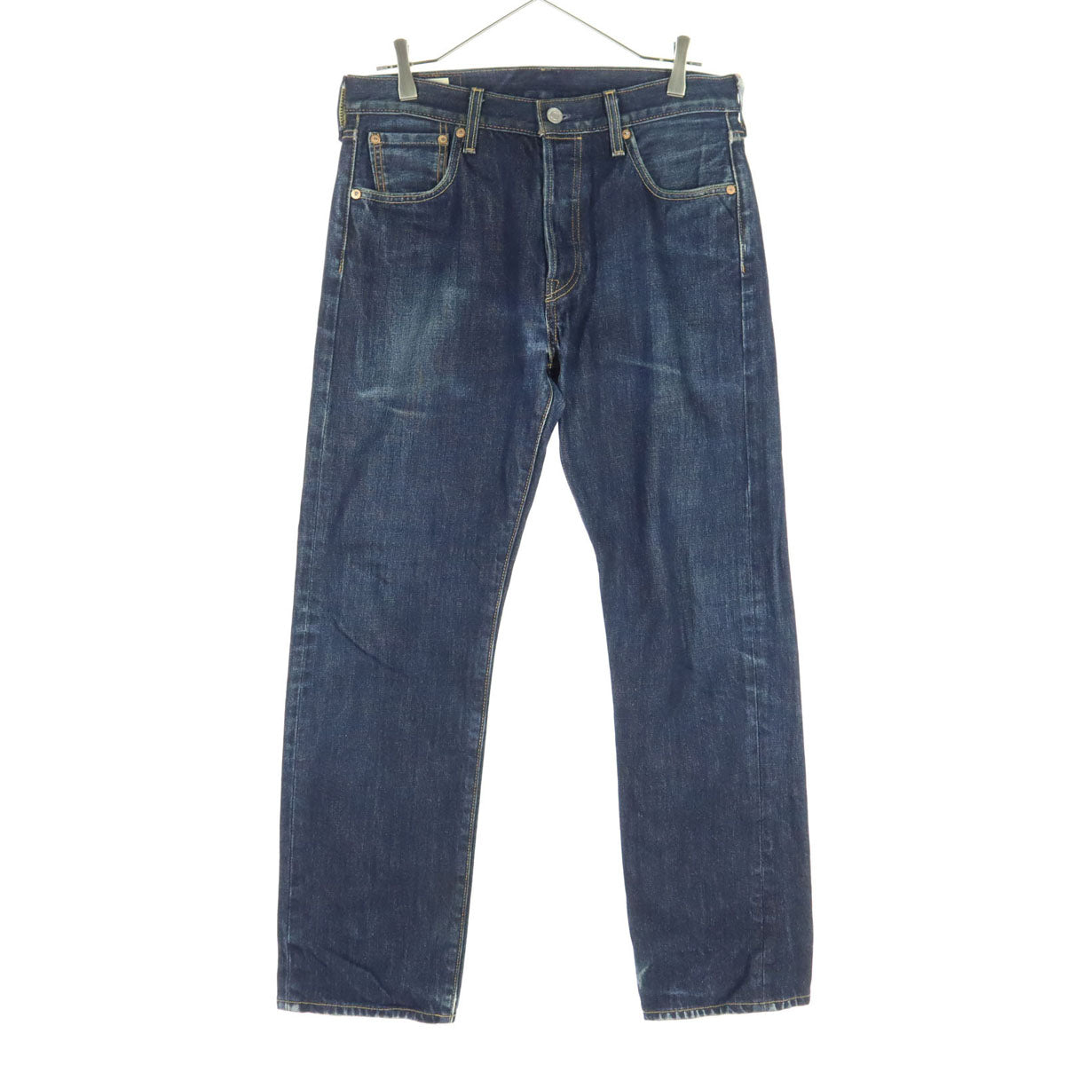 LEVI'S PREMIUM リーバイスプレミアム ストレートデニムパンツ L ブルー系 メンズ