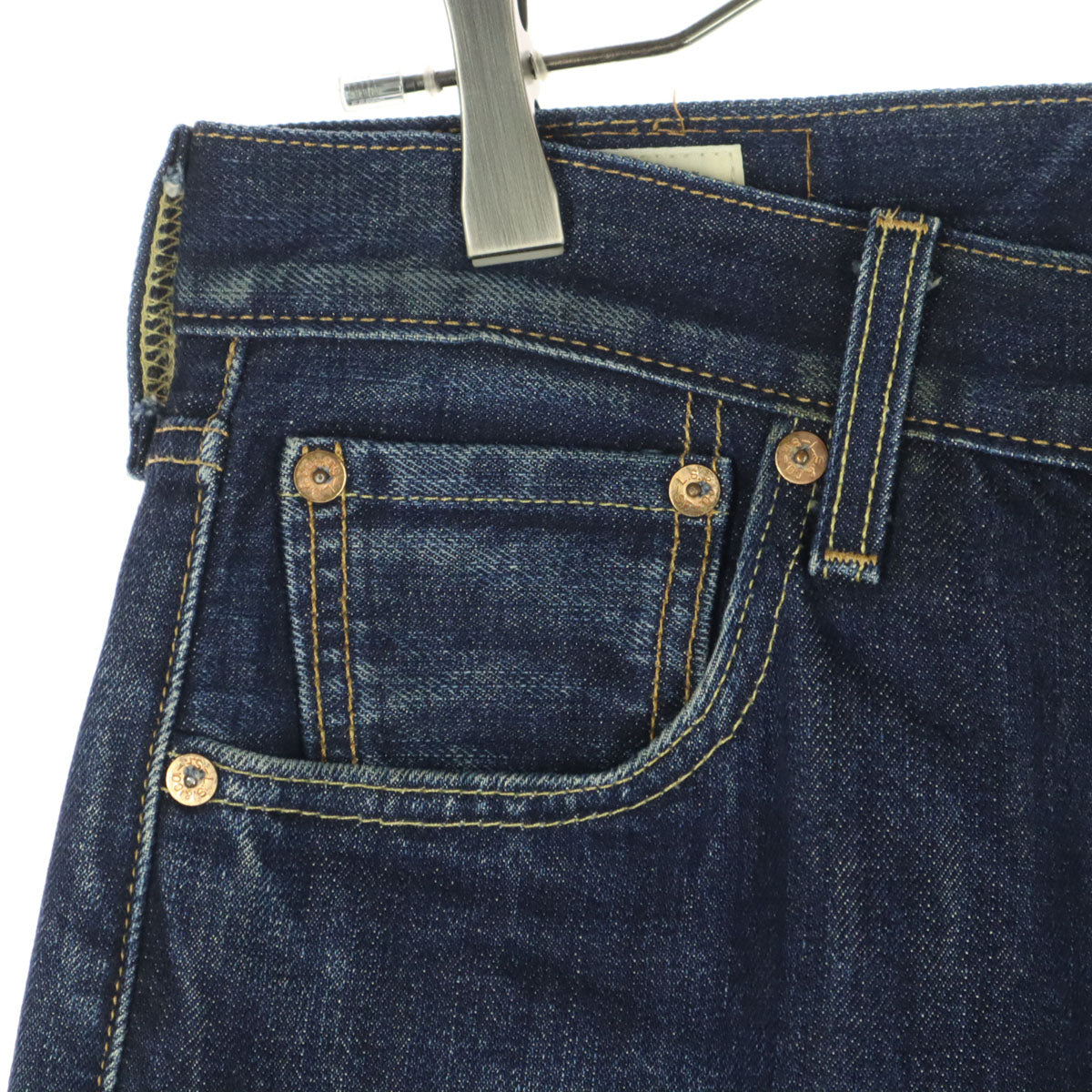 LEVI'S PREMIUM リーバイスプレミアム ストレートデニムパンツ L ブルー系 メンズ