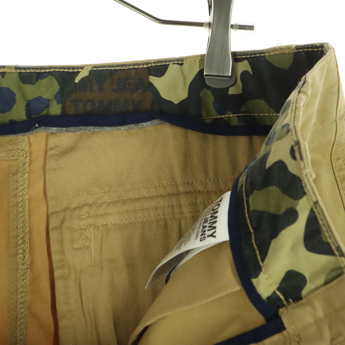TOMMY JEANS トミージーンズ カーゴ ハーフパンツ w32 ベージュ メンズ