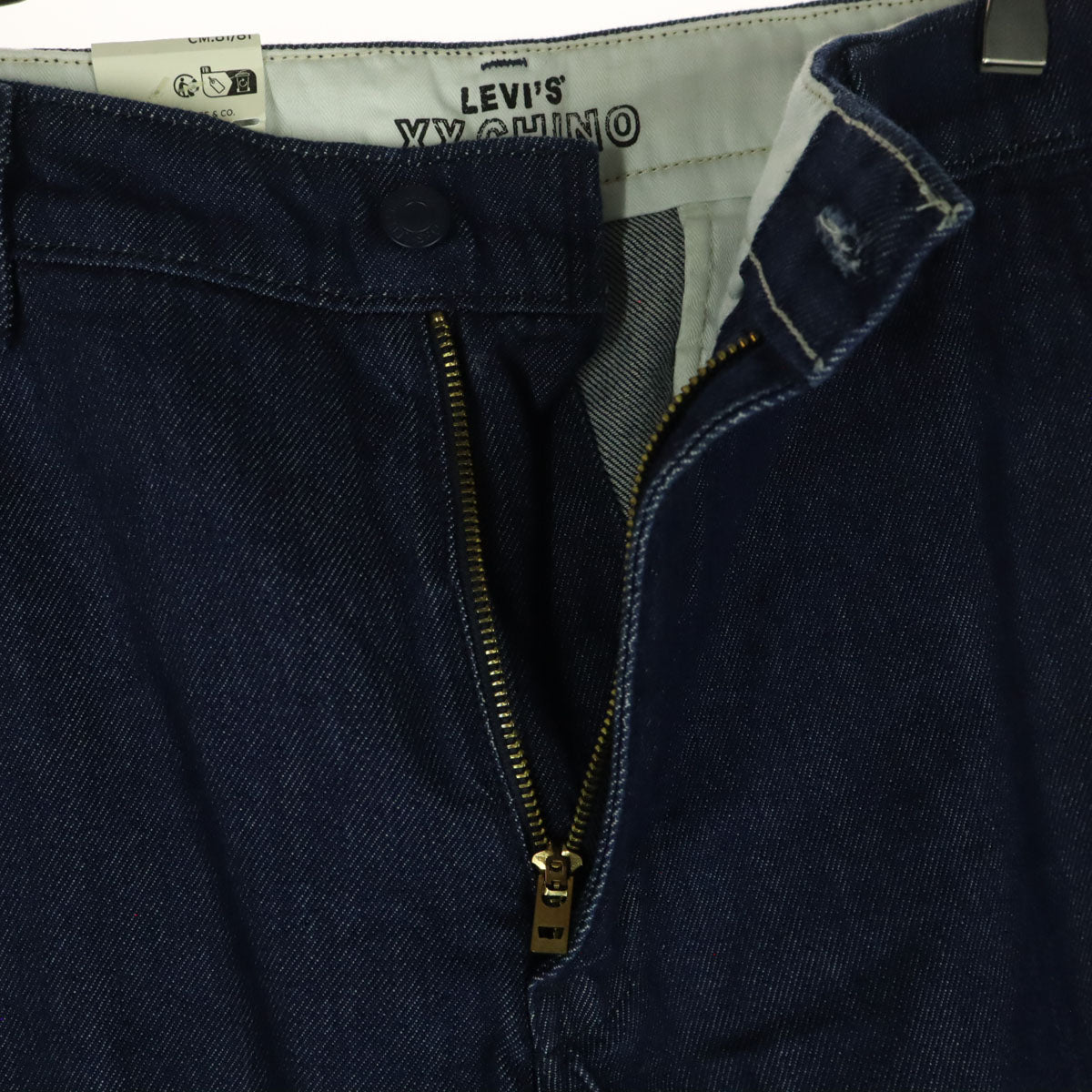 未使用 Levi's リーバイス デニム チノパンツ w32 ブルー メンズ