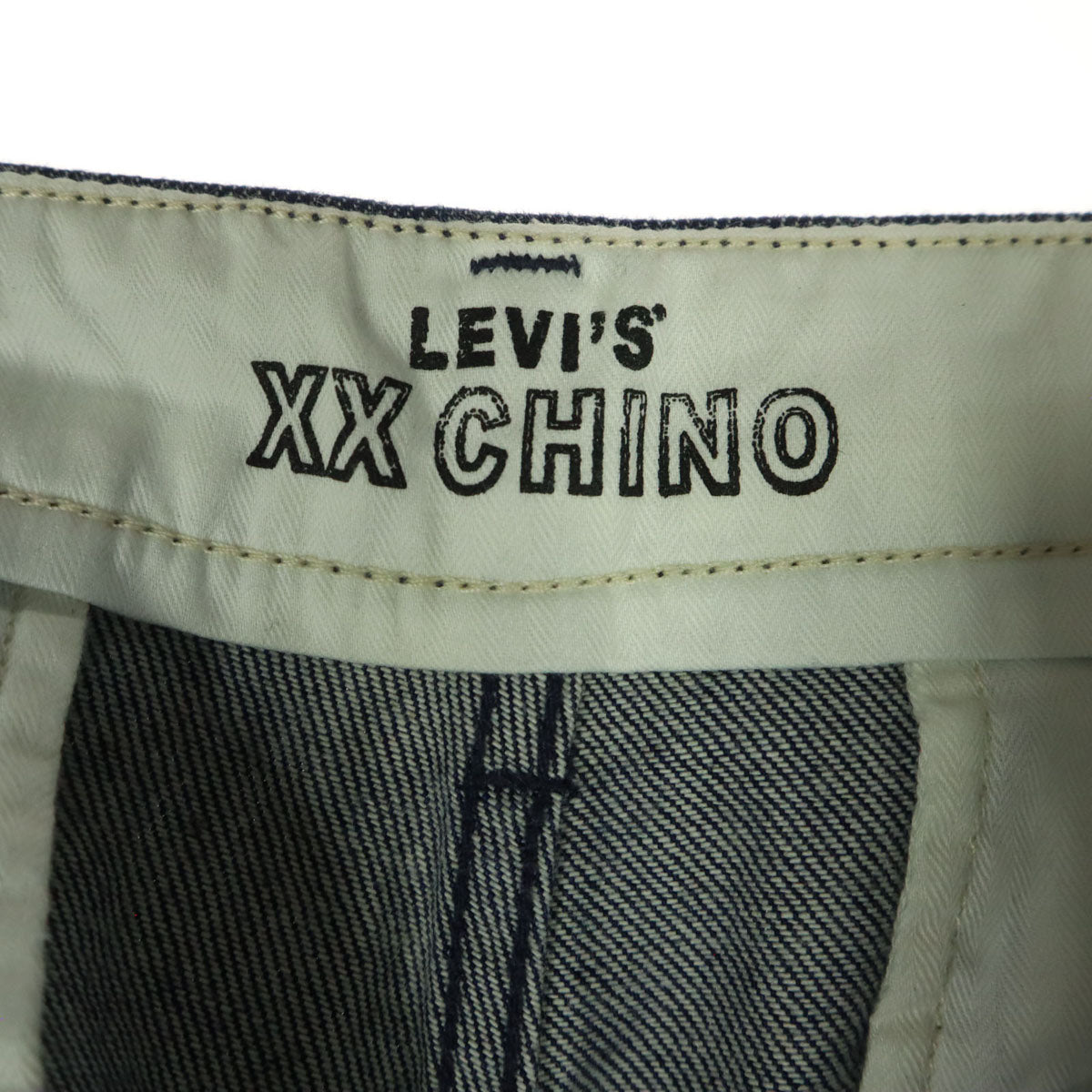 未使用 Levi's リーバイス デニム チノパンツ w32 ブルー メンズ