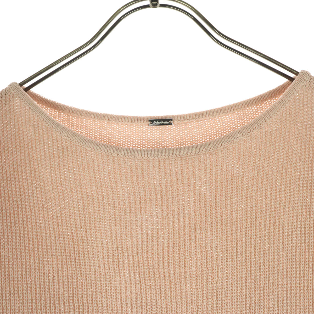 未使用 Mila Owen ミラオーウェン 24SS ノースリーブ ニット 1 ピンク 09WNT242137 レディース