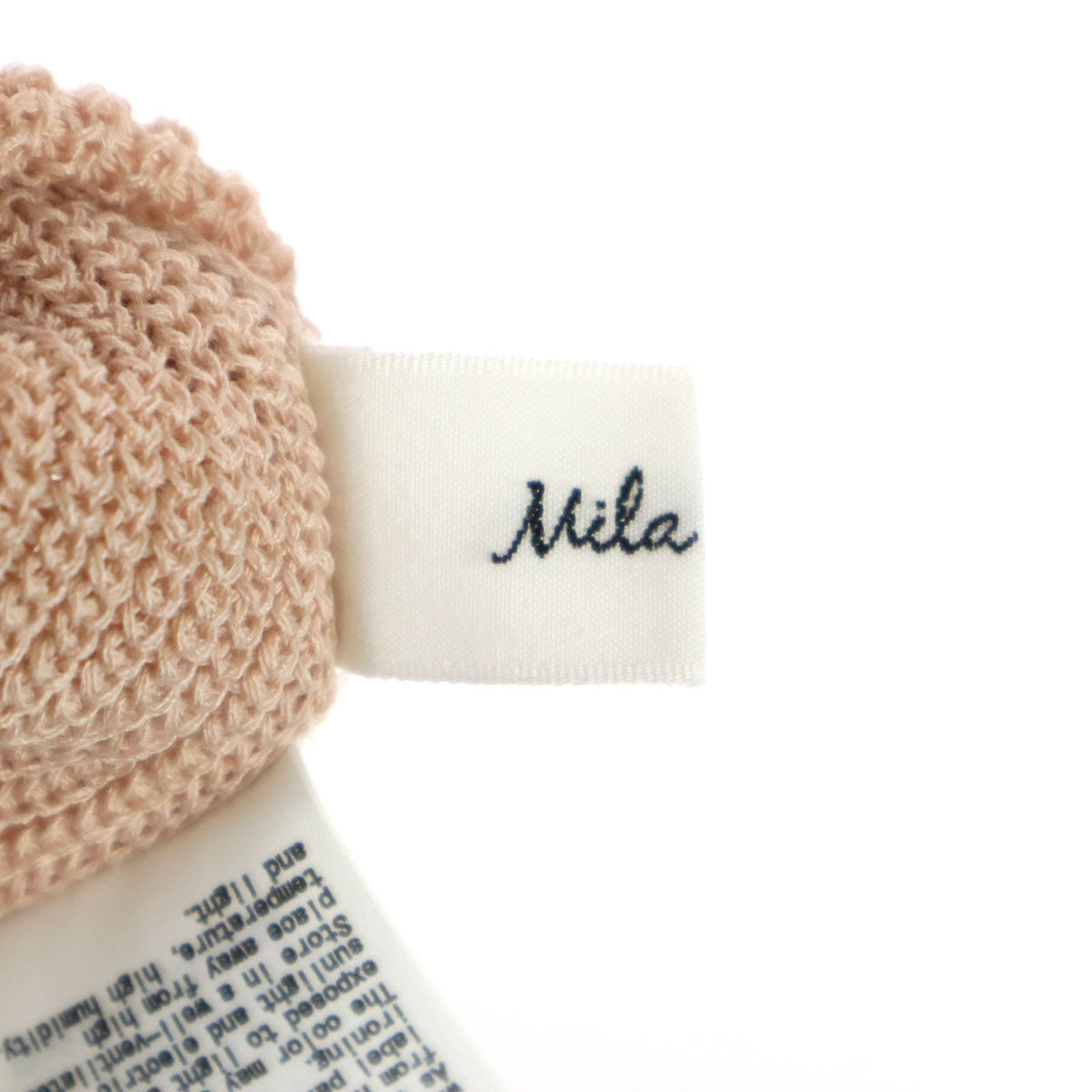 未使用 Mila Owen ミラオーウェン 24SS ノースリーブ ニット 1 ピンク 09WNT242137 レディース
