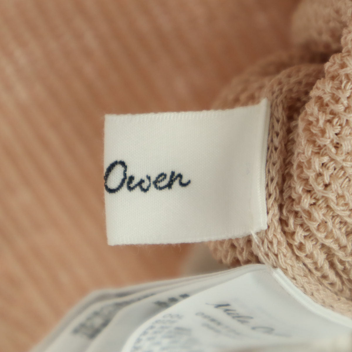 未使用 Mila Owen ミラオーウェン 24SS ノースリーブ ニット 1 ピンク 09WNT242137 レディース