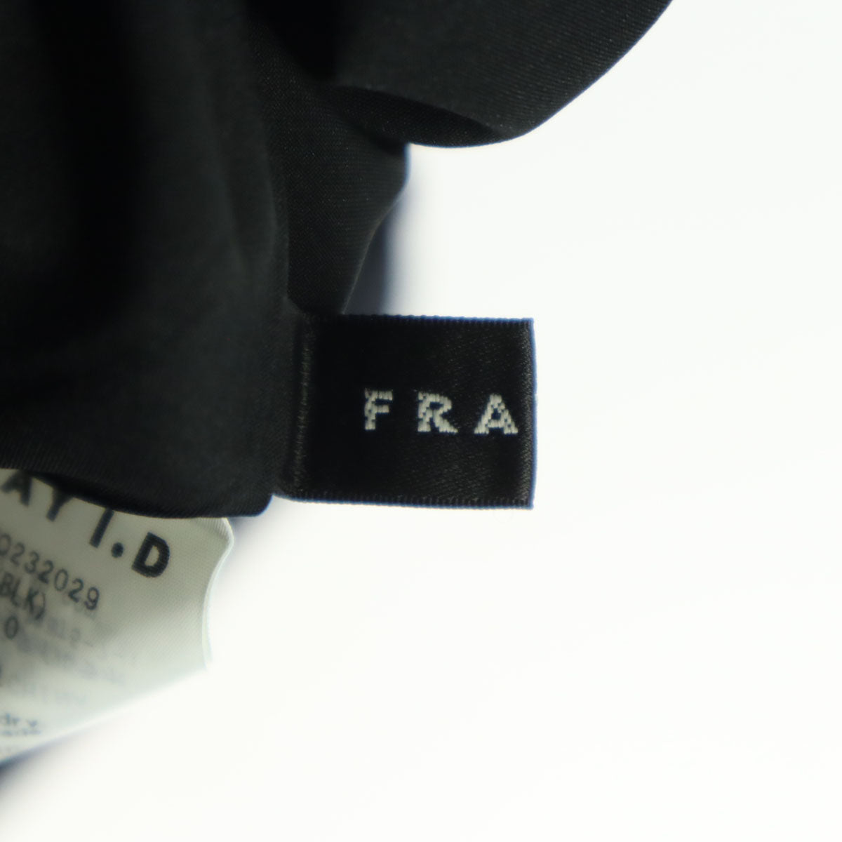 未使用 FRAY I.D フレイアイディー ノースリーブ ロングワンピース 0 ブラック FWFO232029 レディース
