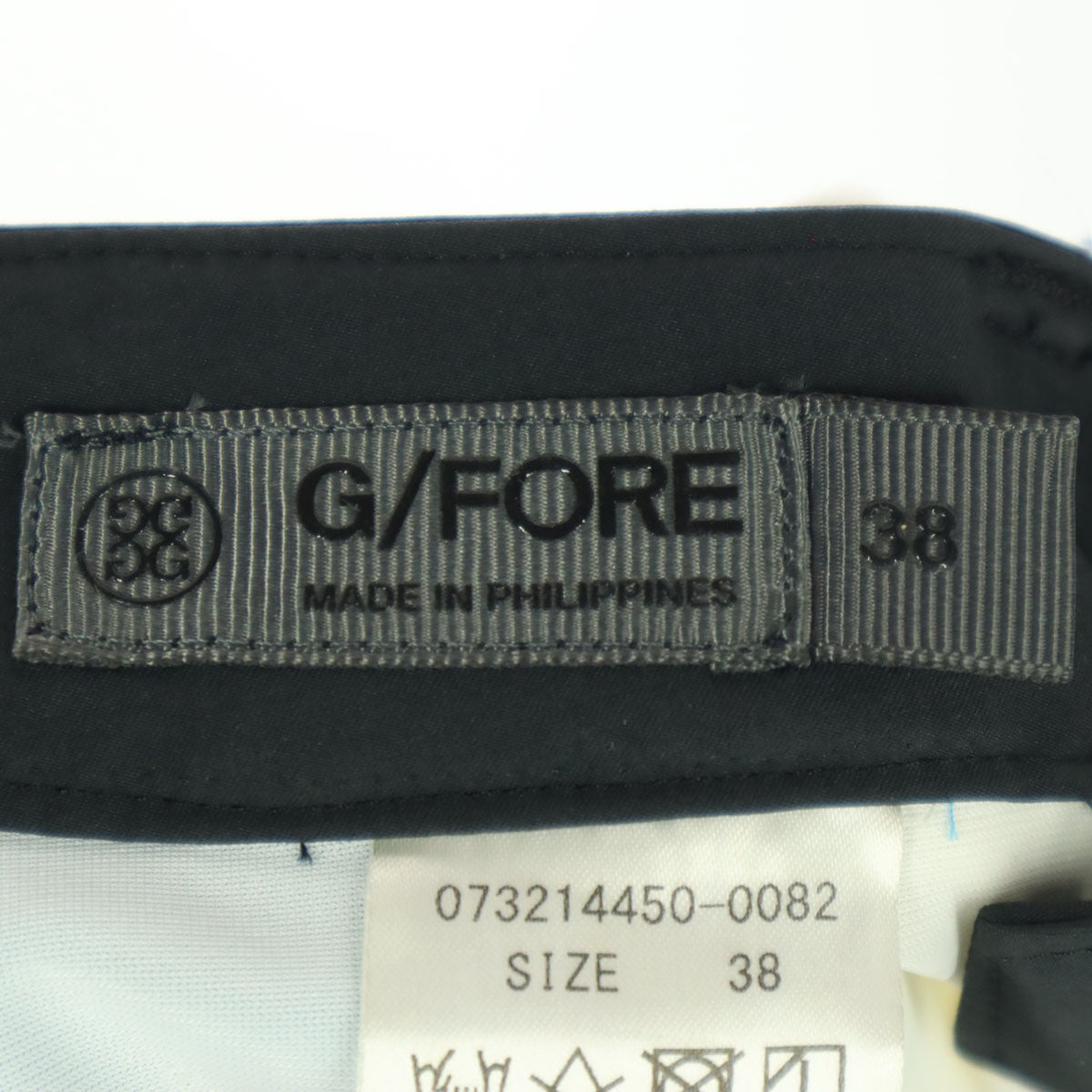 G/FORE ジーフォア ゴルフ パンツ 38 アイボリー系 ブルー メンズ