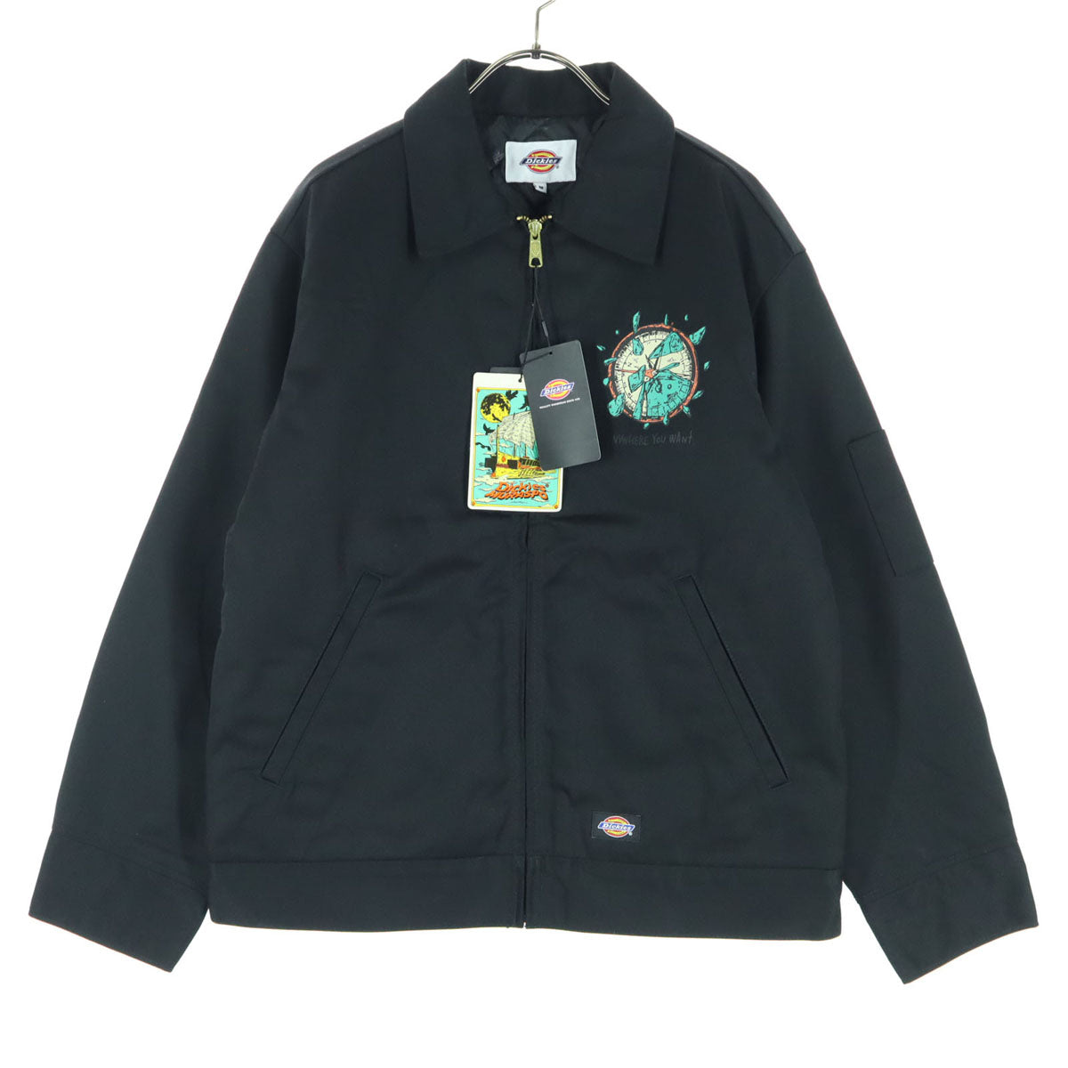 未使用 Dickies ディッキーズ Hirotton ヒロットン コラボ 長袖 アイゼンアワー ジャケット M ブラック 18384200 ムラサキスポーツ別注 メンズ