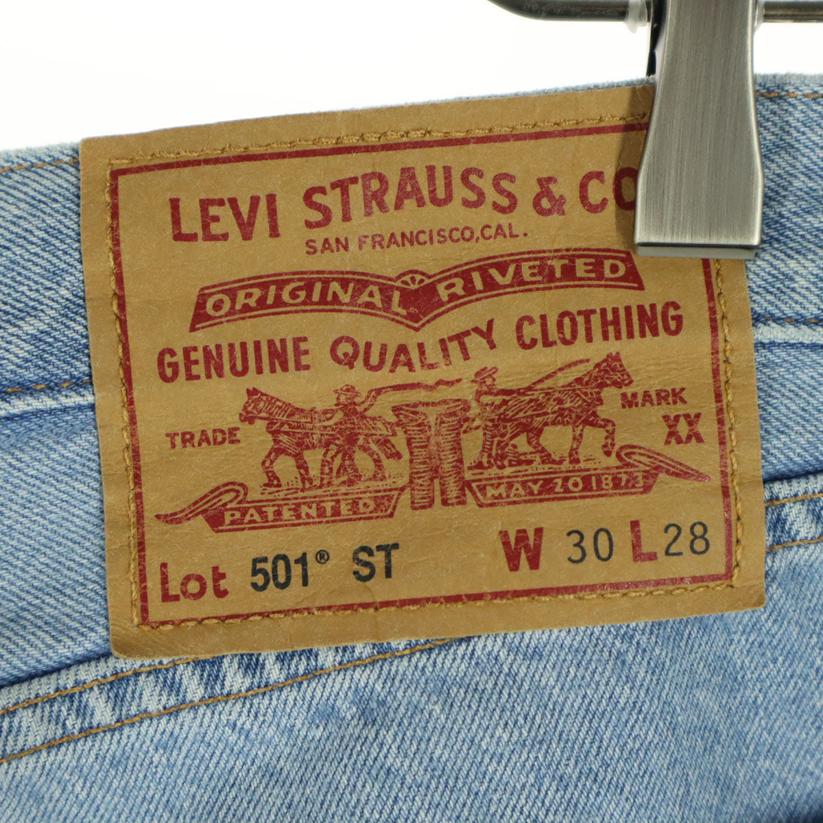 美品 Levi's リーバイス 501 デニムパンツ w30 ブルー メンズ