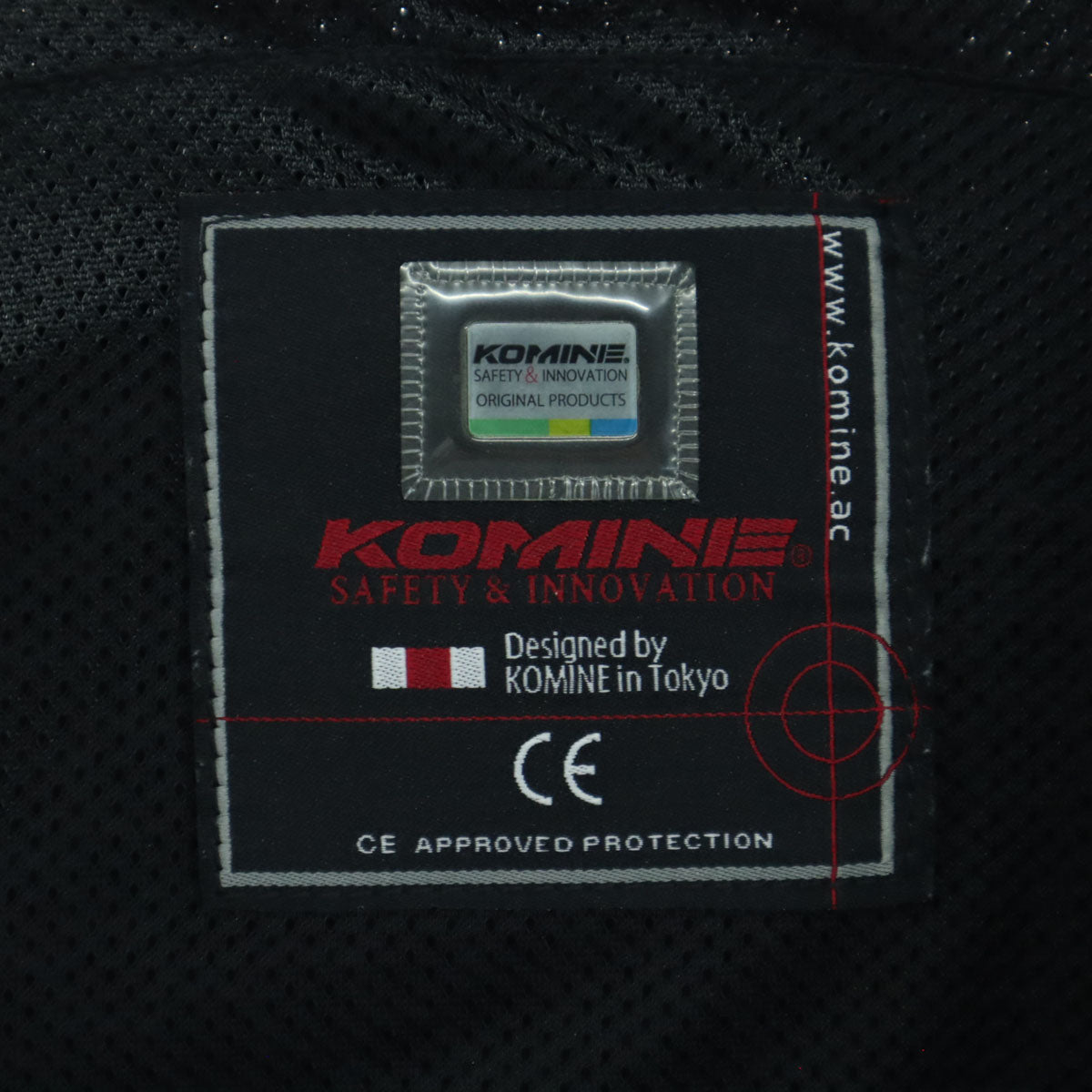 KOMINE コミネ バイク 長袖 ジャケット WL ブラック レディース