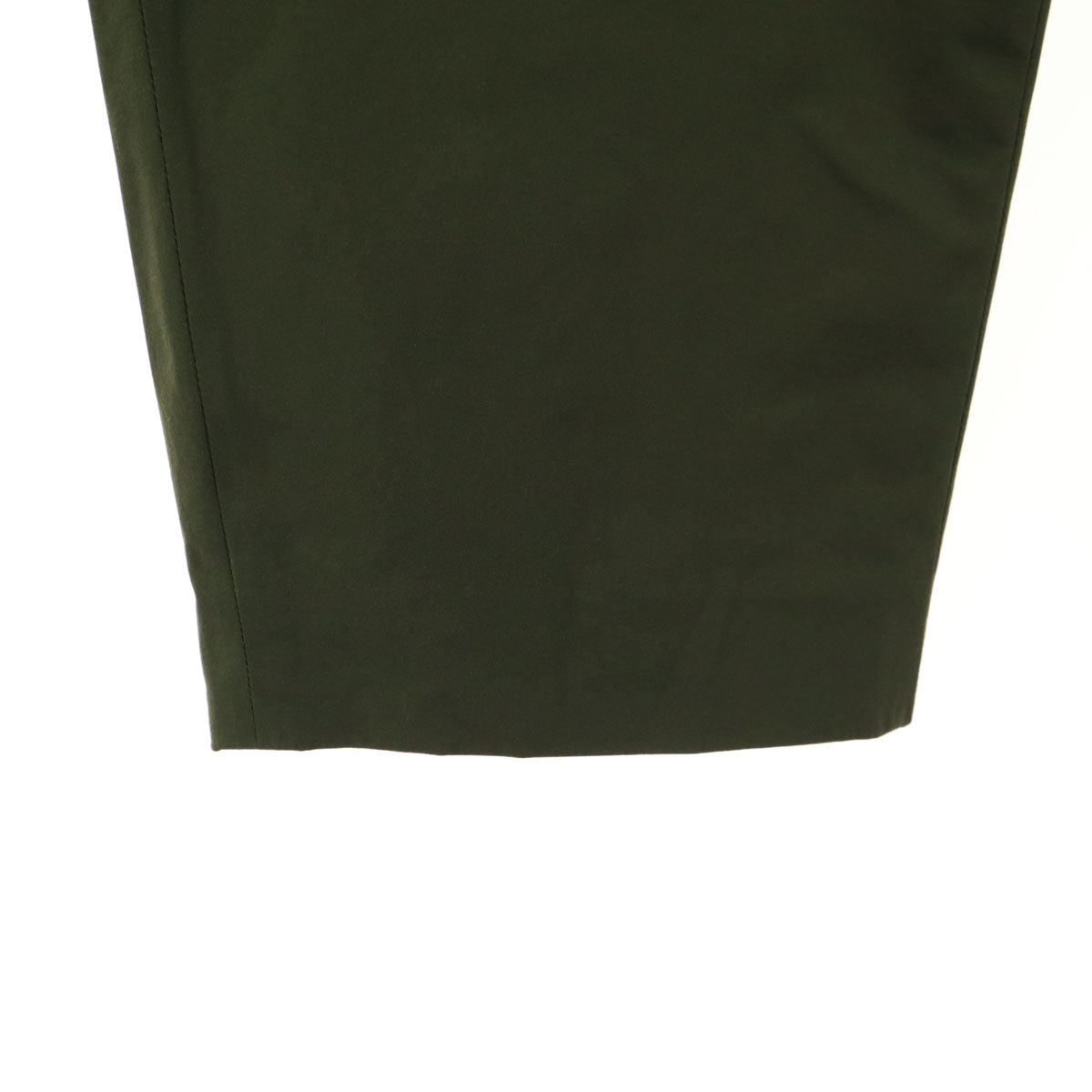 美品 LACOSTE ラコステ ワンポイントロゴ ロングパンツ 36 グリーン メンズ