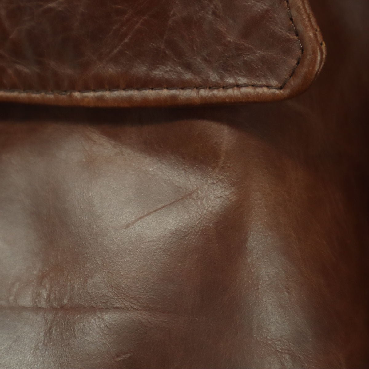 SCHAFFEN シャッフェン 馬革 レザーコート 4 ブラウン メンズ