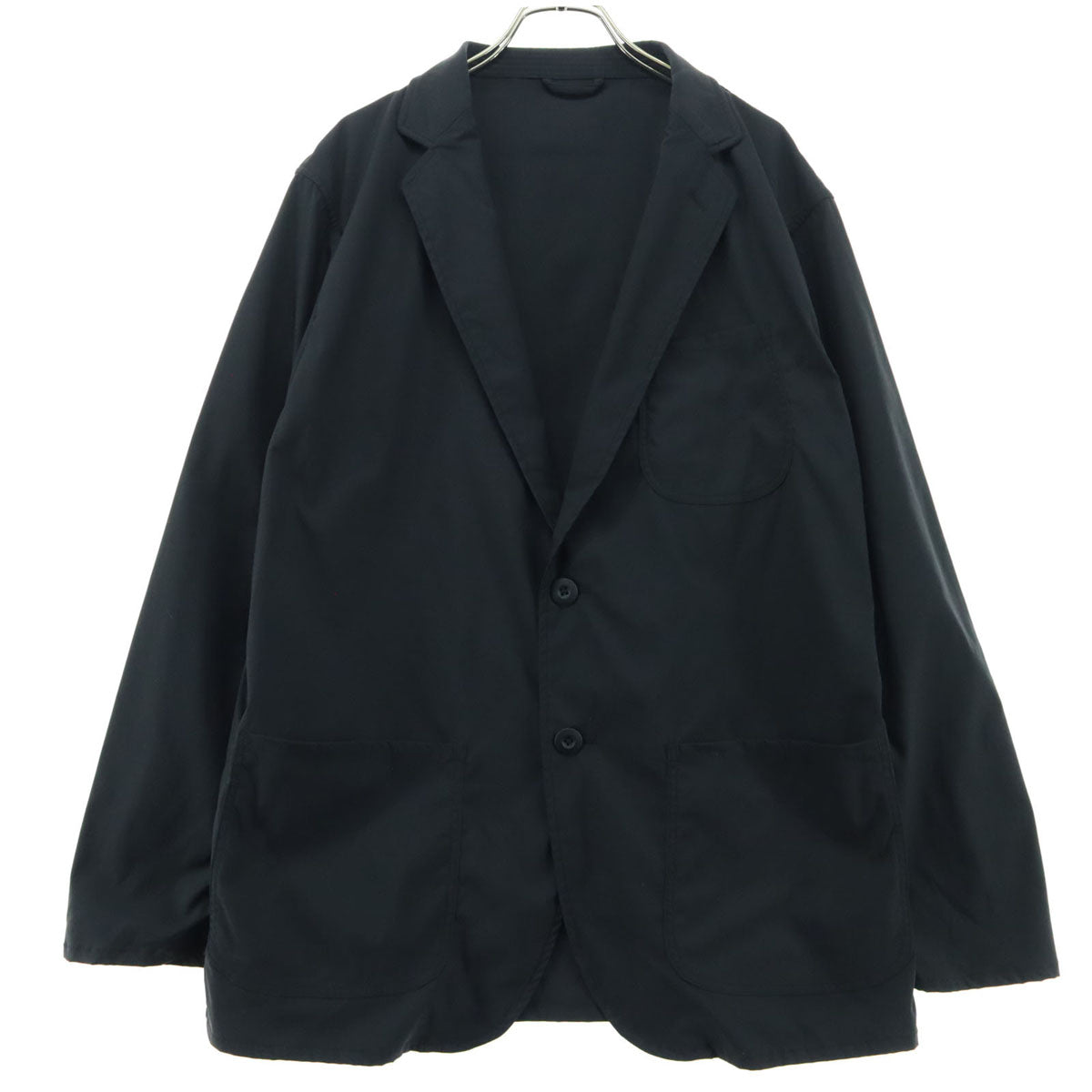 美品 B:MING by BEAMS ビーミングバイビームス GLACIER 長袖 ナイロンジャケット ブラック ビームス クールタッチファブリックス メンズ