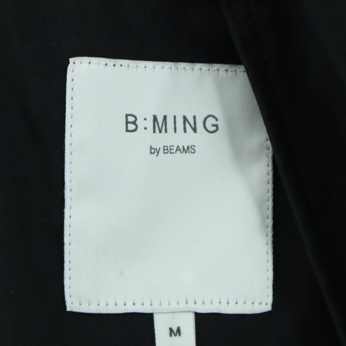 美品 B:MING by BEAMS ビーミングバイビームス GLACIER 長袖 ナイロンジャケット ブラック ビームス クールタッチファブリックス メンズ