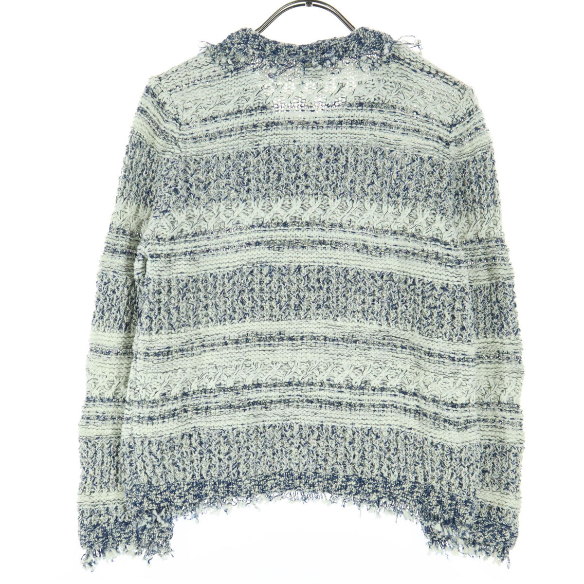 未使用 TORRAZZO DONNA トラッゾドンナ 総柄 長袖 ジャケット ホワイト系 レディース