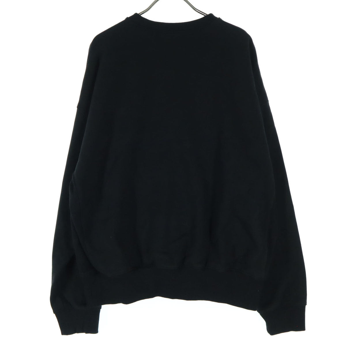 美品 Mardi Mercredi マルディメクルディ プリント 長袖 トレーナー F ブラック レディース