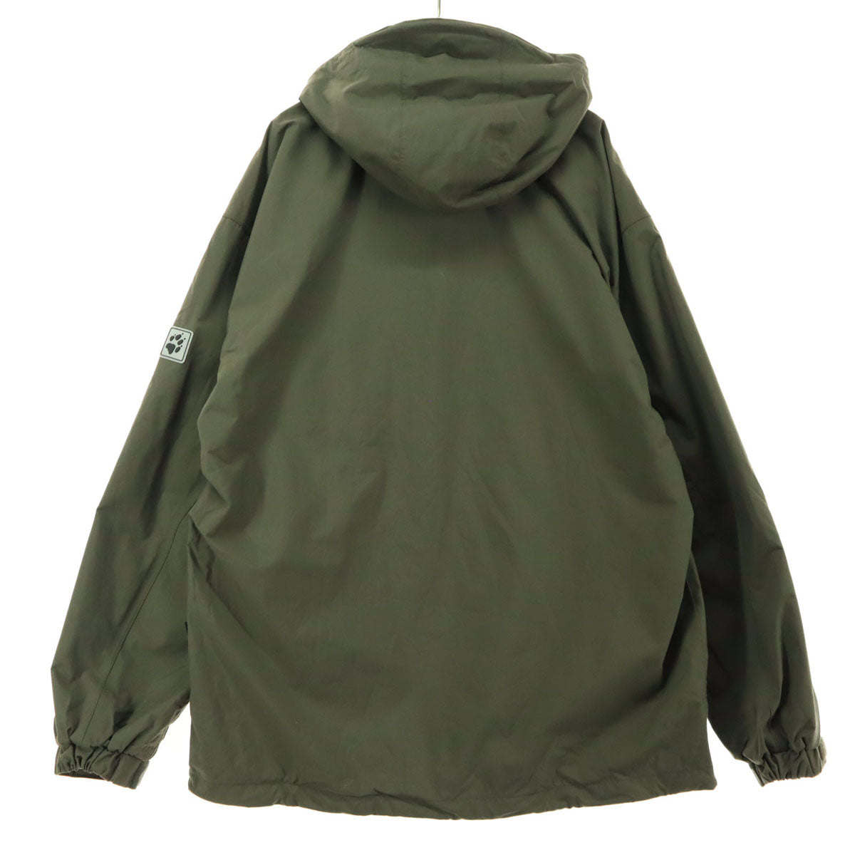 美品 Jack Wolfskin ジャックウルフスキン 長袖 マウンテンパーカー M カーキ メンズ