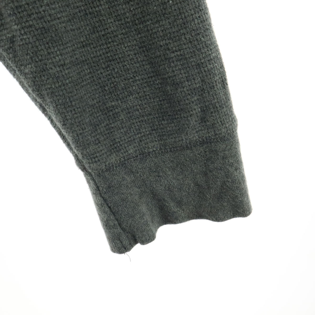 POLO RALPH LAUREN ポロラルフローレン ワンポイント刺繍 長袖 コットンニット セーター L グレー系 メンズ