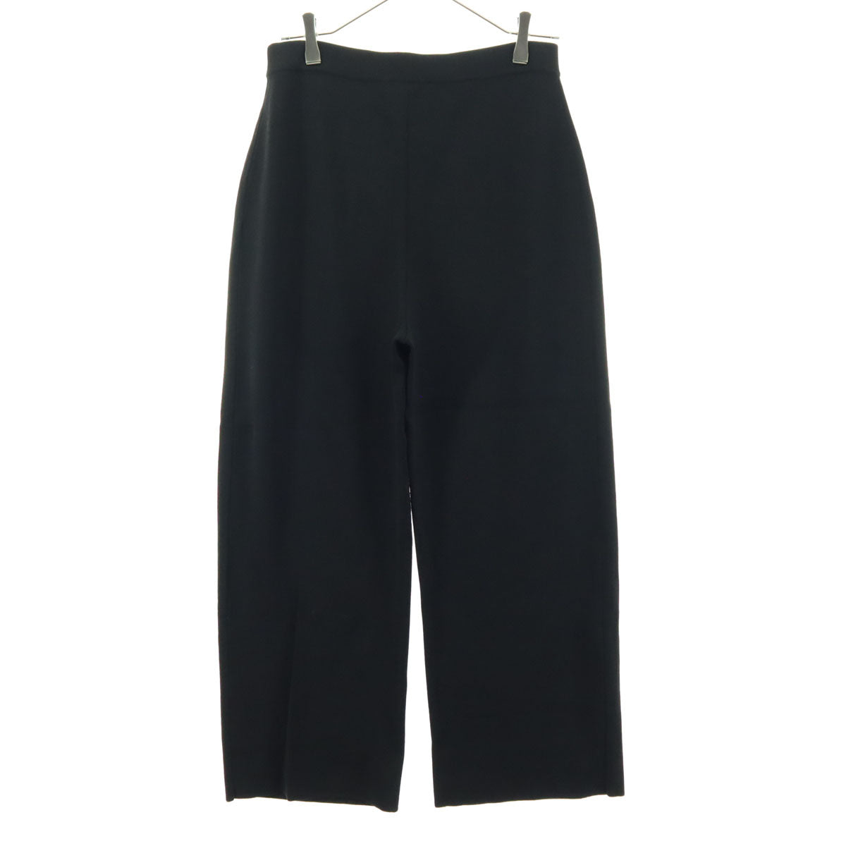 美品 MAXMARA STUDIO マックスマーラステュディオ ストレートパンツ ブラック レディース