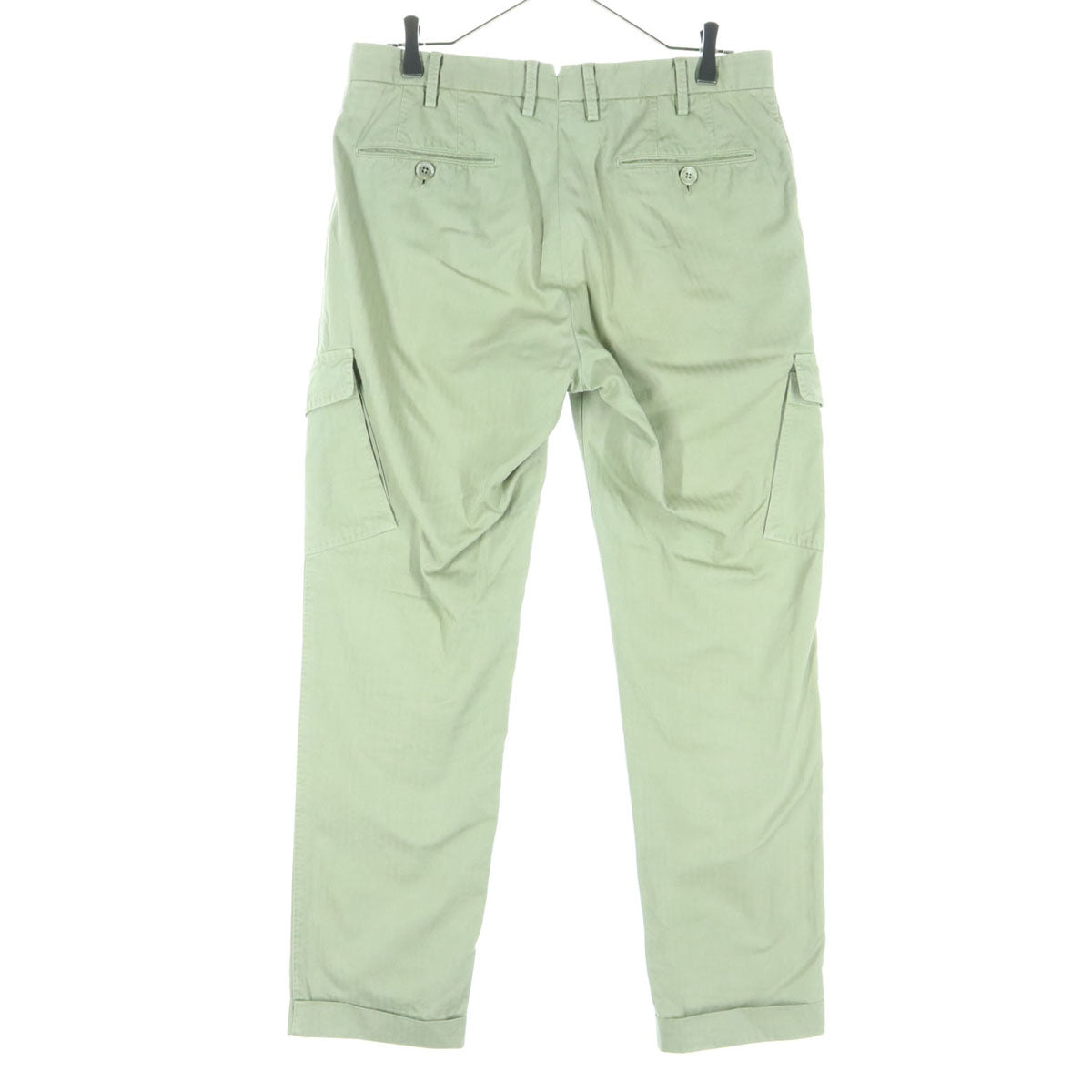 PT01 ピーティーゼロウーノ BEAMS F コットンパンツ グリーン ビームス メンズ