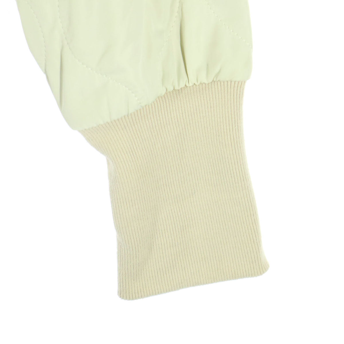 FIVE BROTHER ファイブブラザー 22FW 長袖 キルティングジャケット M アイボリー レディース