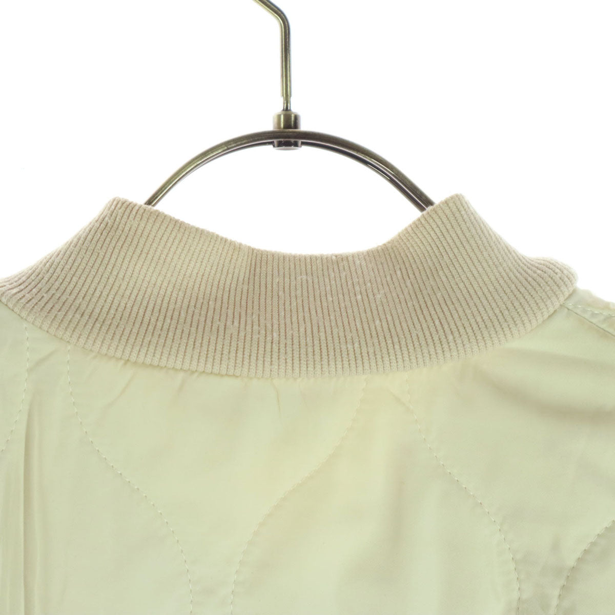 FIVE BROTHER ファイブブラザー 22FW 長袖 キルティングジャケット M アイボリー レディース