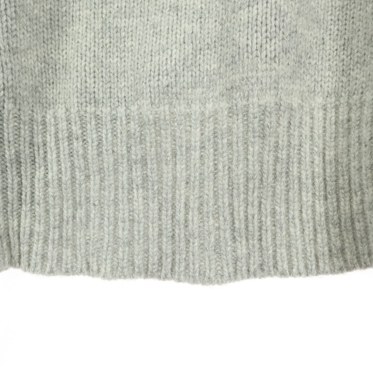 GALERIE VIE ギャルリーヴィー 日本製 長袖 タートルネック セーター S グレー トゥモローランド レディース