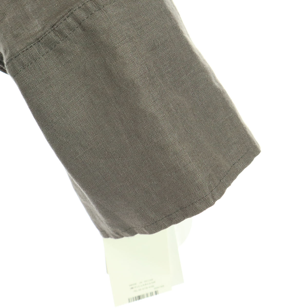 未使用 Mila Owen ミラオーウェン 長袖 リネンシャツ F ブラウン 09WFB221042 レディース