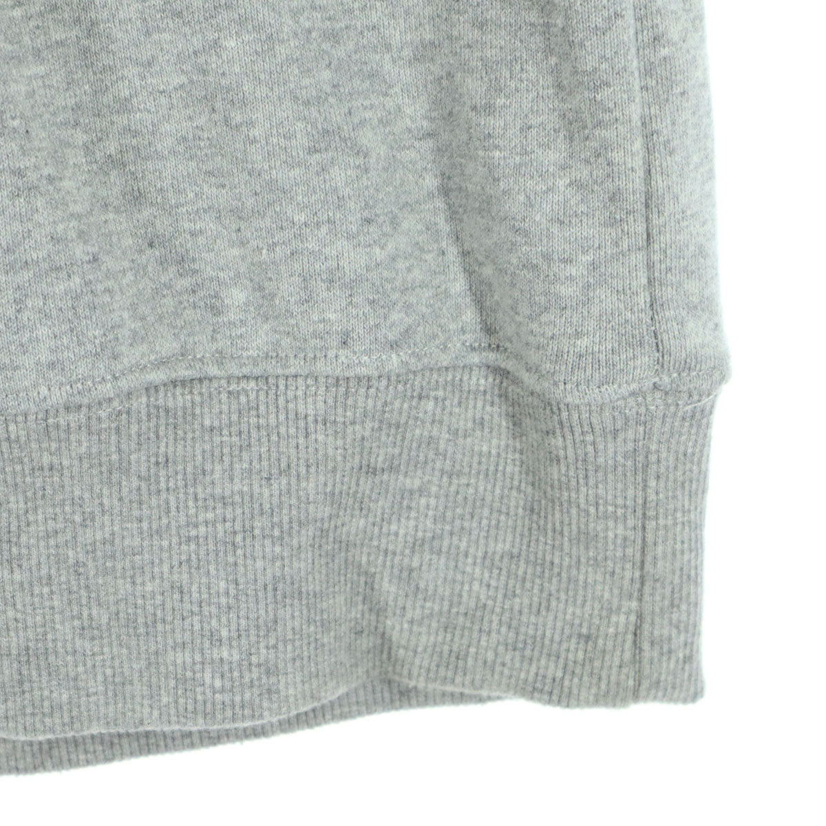 FREAK'S STORE フリークスストア KAOYORINAKAMI カオヨリナカミ コラボ ワンポイントロゴ 長袖 ハーフジップ トレーナー L グレー レディース