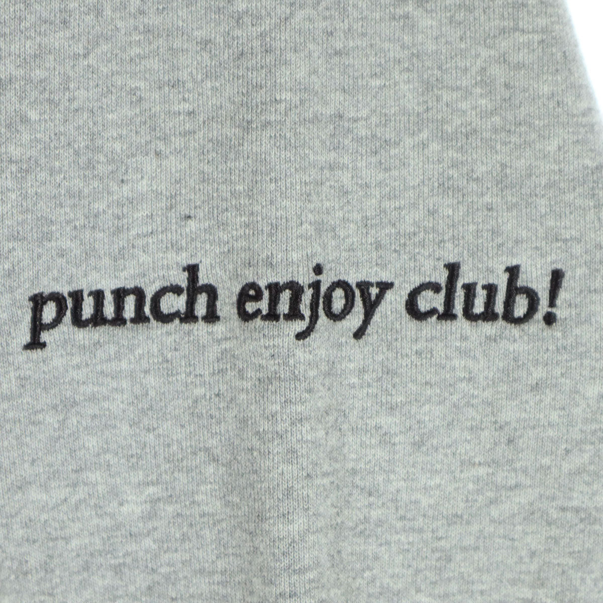 FREAK'S STORE フリークスストア KAOYORINAKAMI カオヨリナカミ コラボ ワンポイントロゴ 長袖 ハーフジップ トレーナー L グレー レディース