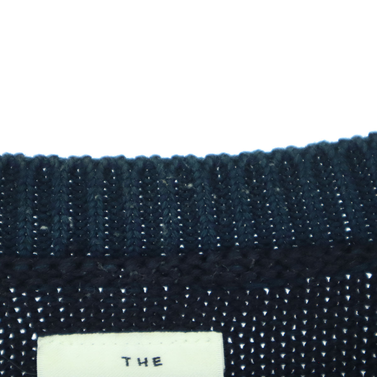 THE NERDYS ザナーディーズ 日本製 長袖 セーター M ネイビー メンズ