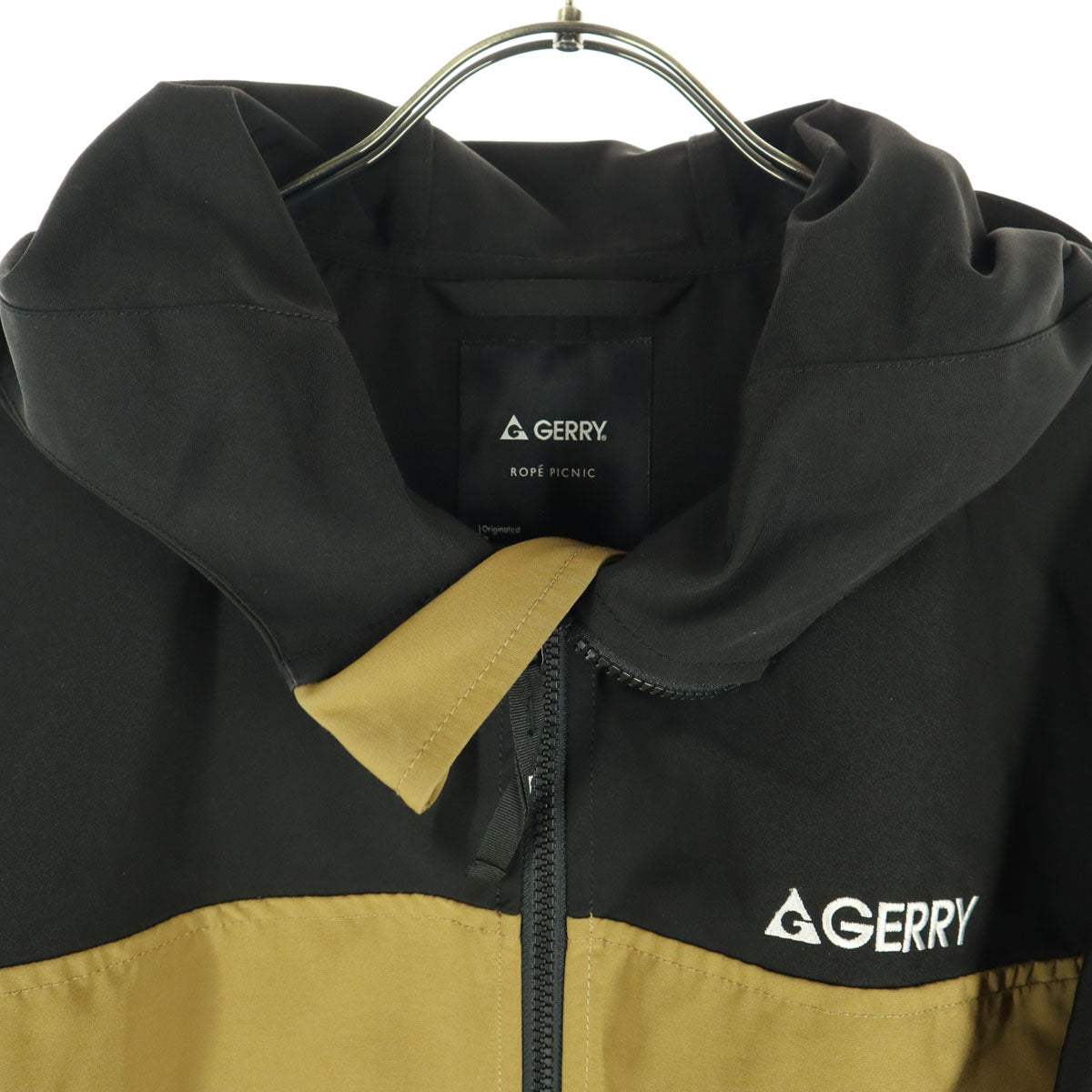 美品 GERRY ジェリー 長袖 マウンテンパーカー 38 ブラウン ROPE PICNIC ロペピクニック コラボ メンズ