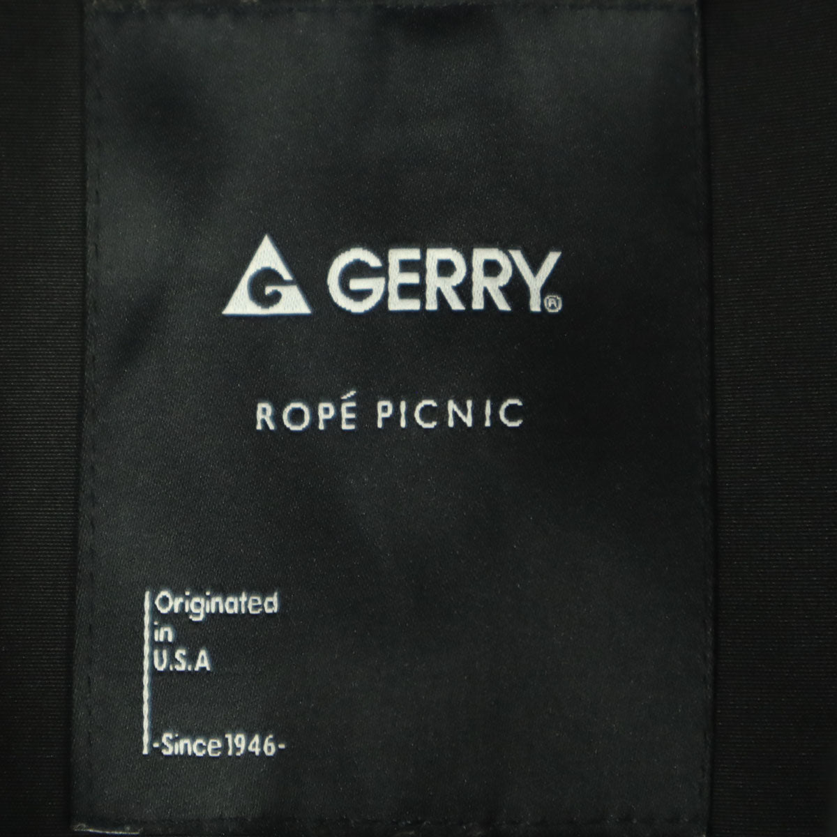 美品 GERRY ジェリー 長袖 マウンテンパーカー 38 ブラウン ROPE PICNIC ロペピクニック コラボ メンズ