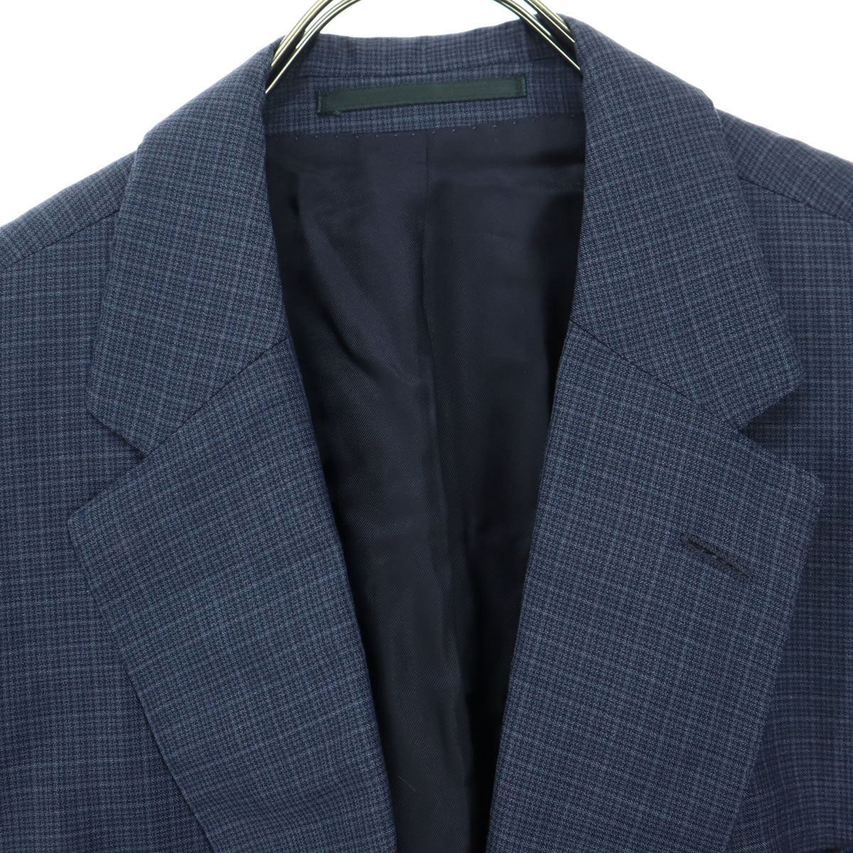 美品 HUGO BOSS ヒューゴボス 長袖 テーラードジャケット ネイビー メンズ