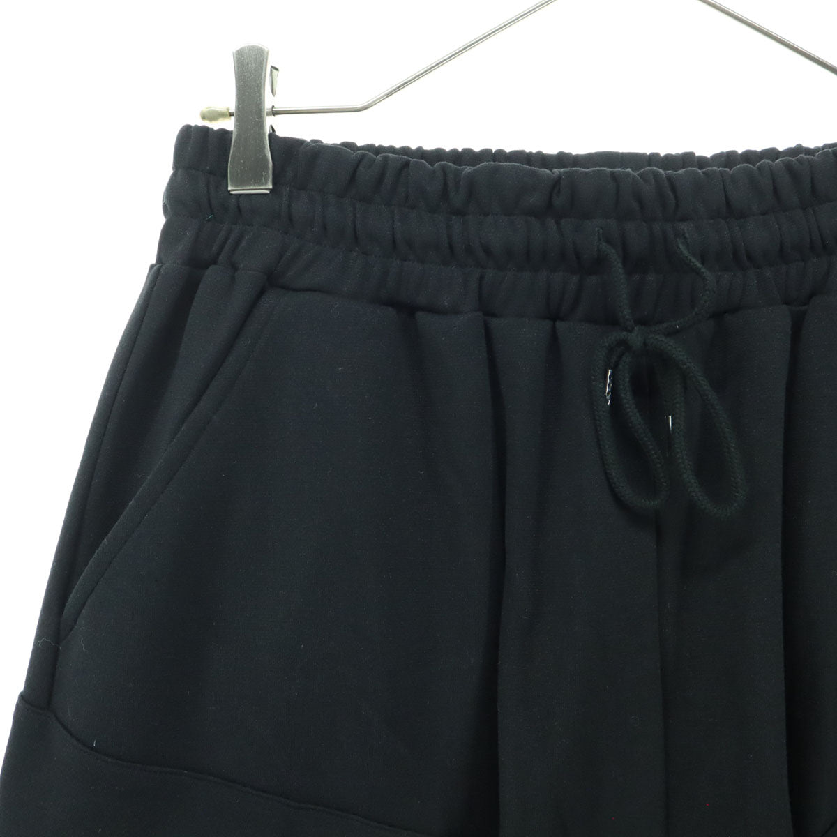 美品 AS SUPER SONIC アズスーパーソニック 日本製 サルエルパンツ F ブラック メンズ