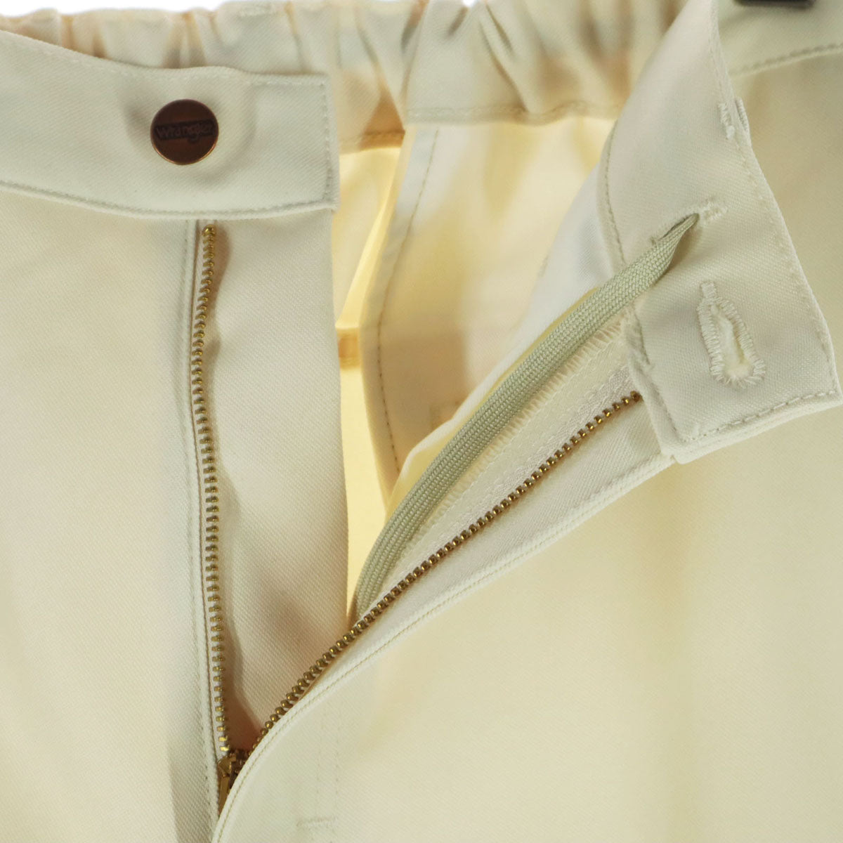 Wrangler ラングラー センタープレス テーパードパンツ L アイボリー ラッドパンツ メンズ