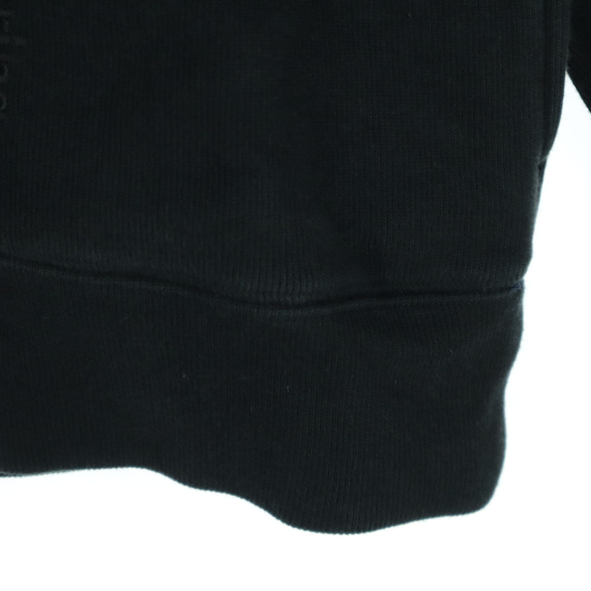 santa fe サンタフェ 日本製 刺繍 長袖 パーカー 50 ブラック メンズ