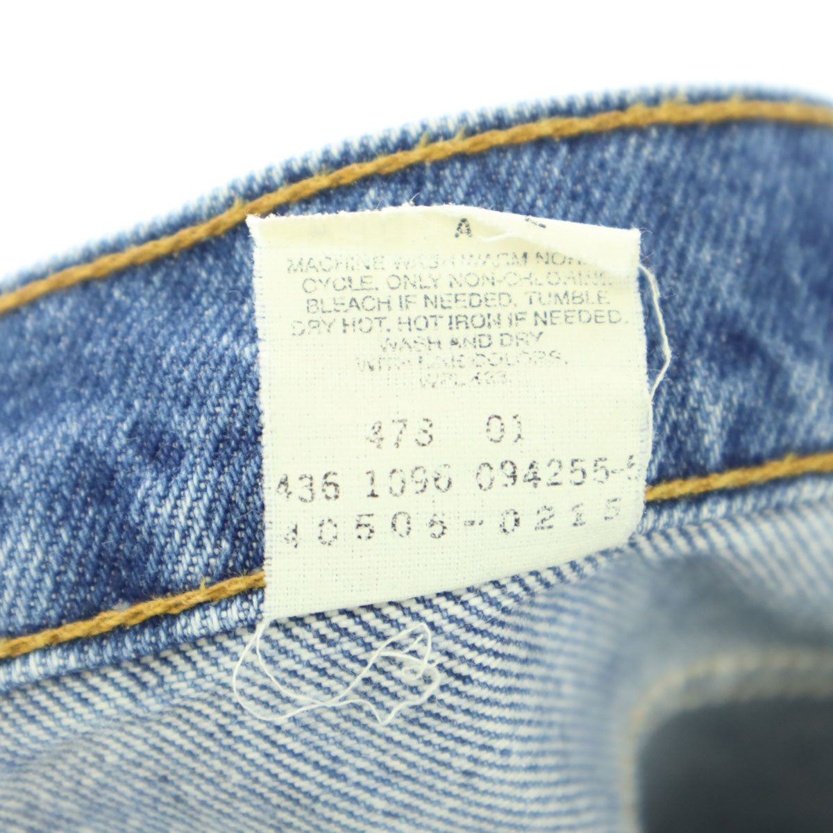 Levi's リーバイス 90s 505 オールド ボタン裏436 オレンジタブ デニムパンツ W30 ブルー メンズ