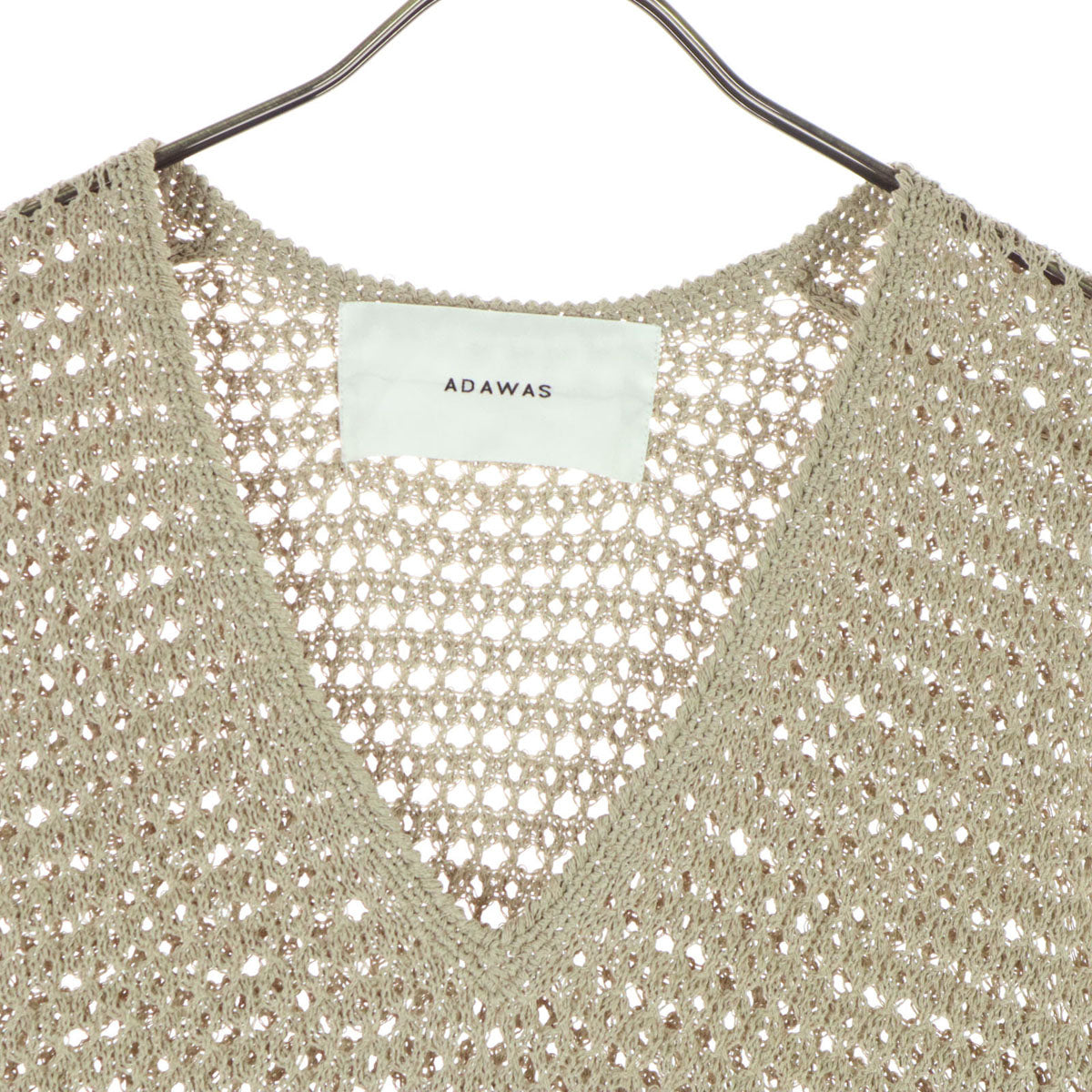 ADAWAS アダワス ノースリーブ ロングワンピース F ベージュ レディース