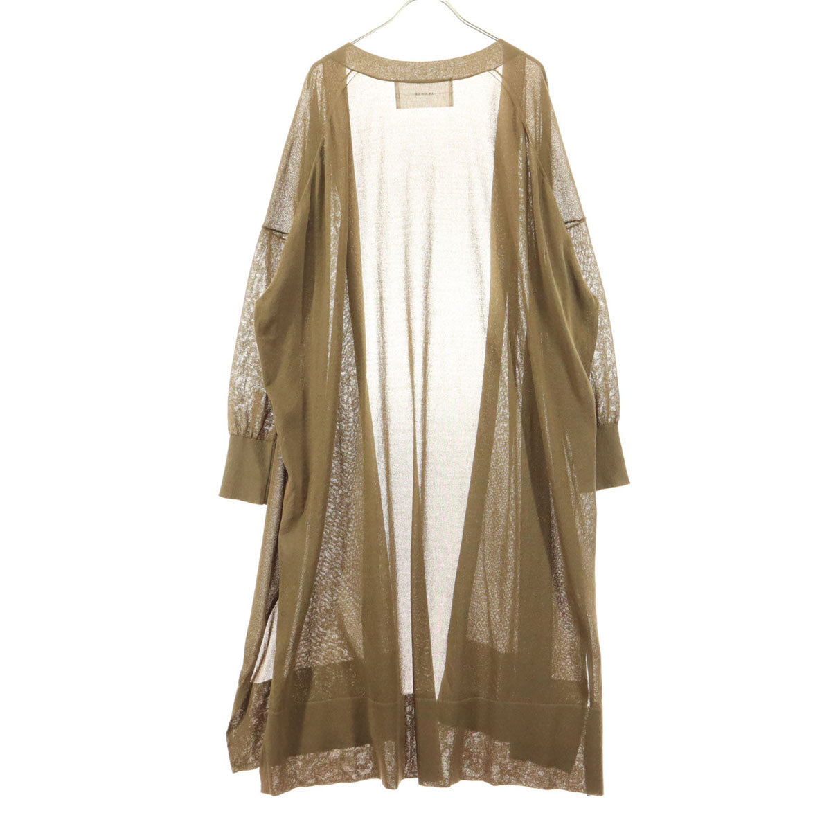 美品 ADAWAS アダワス 長袖 カーディガン F ブラウン レディース