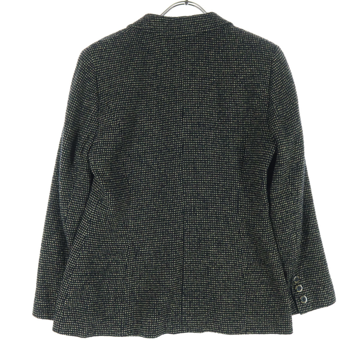 美品 NINA RICCI ニナリッチ 長袖 テーラードジャケット 11 ブラック レディース