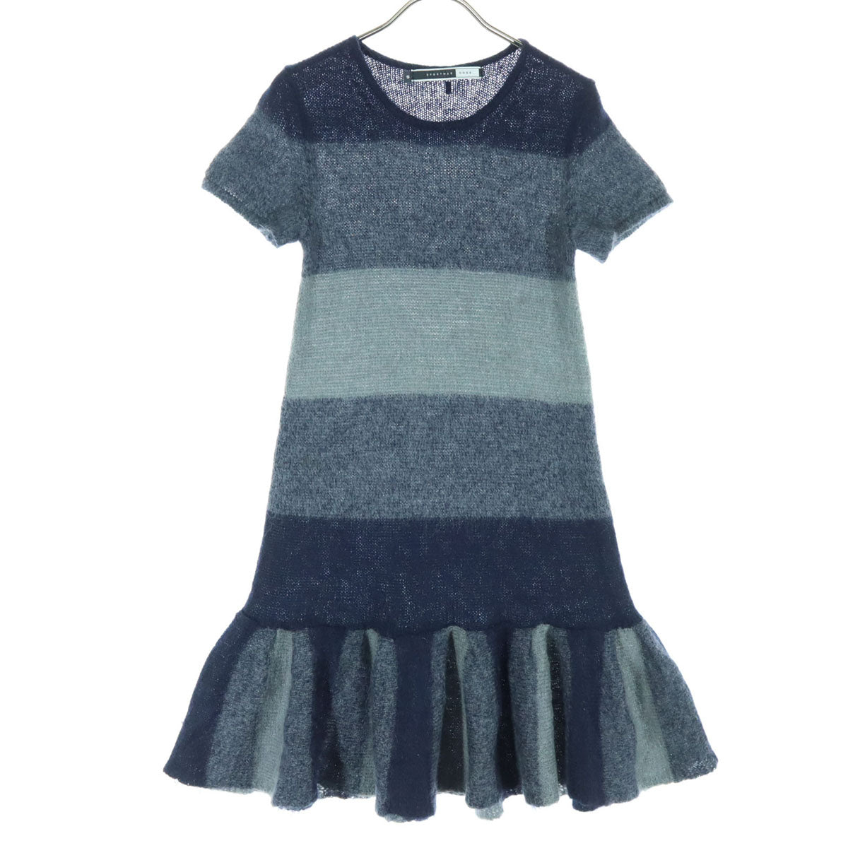 SPORTMAX CODE スポーツマックスコード 半袖 ミニワンピース S グレー レディース