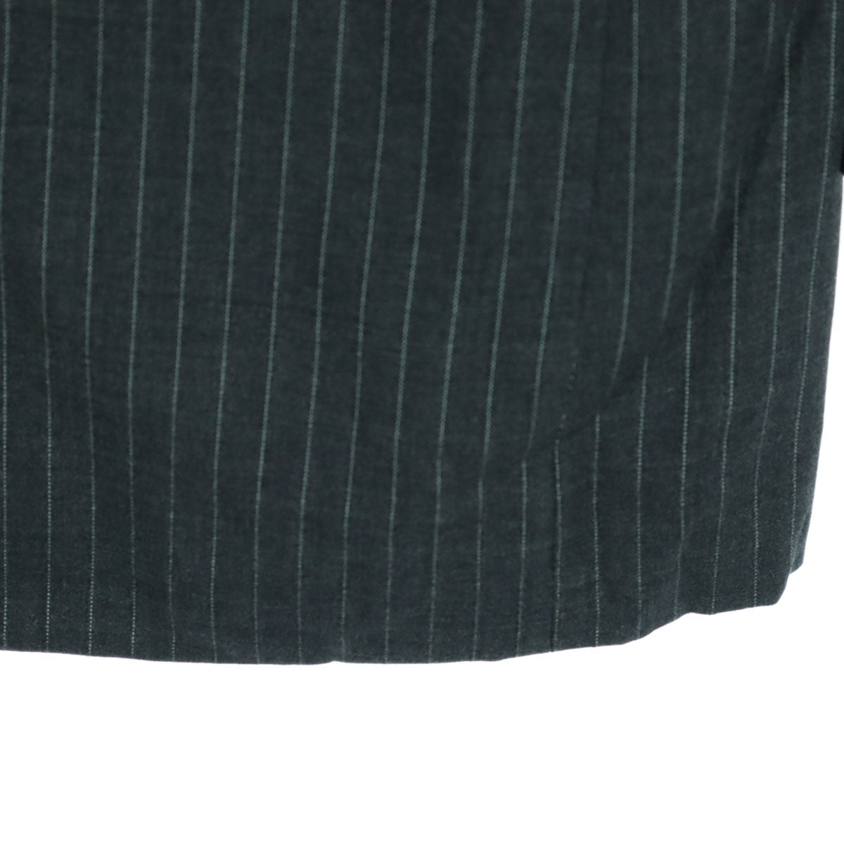 美品 Brooks Brothers ブルックスブラザーズ ストライプ柄 長袖 テーラードジャケット 39 グレー メンズ