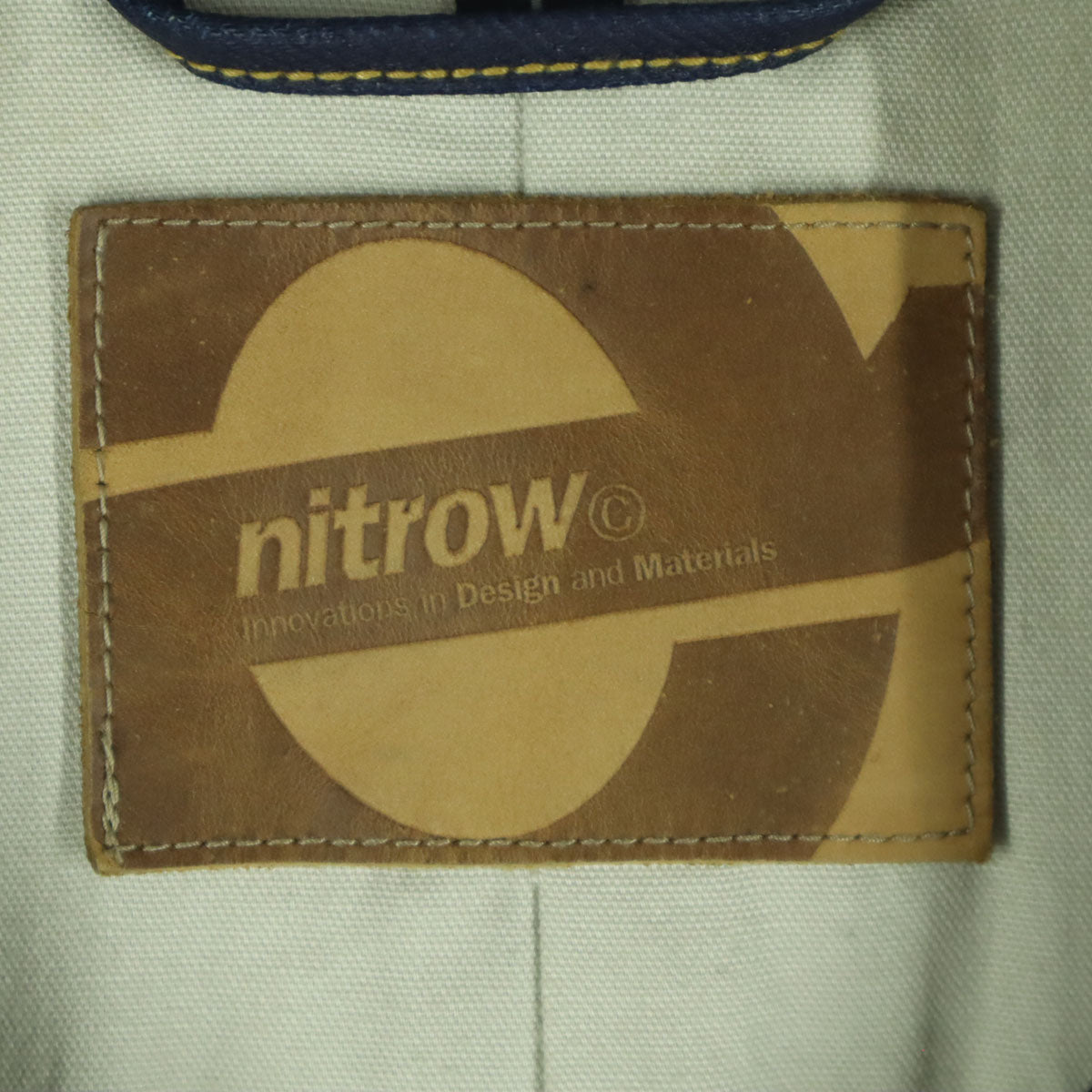 NITROW ナイトロウ 長袖 デニムコート L ネイビー メンズ