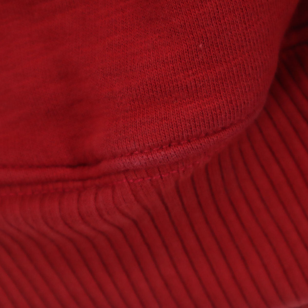 AVIREX アビレックス ワッペン 長袖 ジップパーカー L レッド メンズ