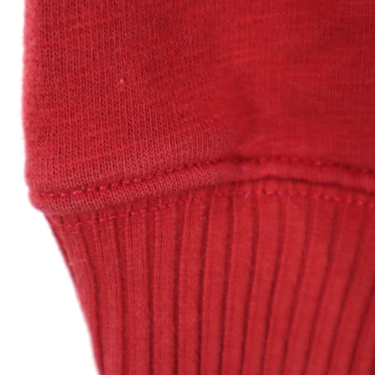 AVIREX アビレックス ワッペン 長袖 ジップパーカー L レッド メンズ