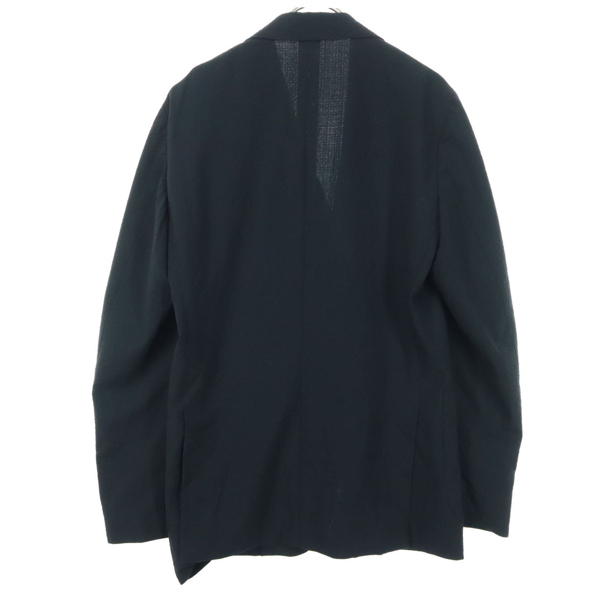 美品 LARDINI ラルディーニ イタリア製 長袖 テーラードジャケット 46 ブラック メンズ