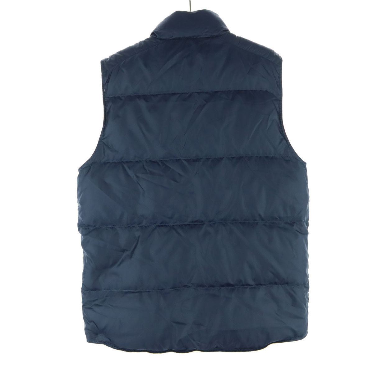 美品 Polo by Ralph Lauren ポロバイラルフローレン リバーシブル ダウンベスト S イエロー ネイビー メンズ