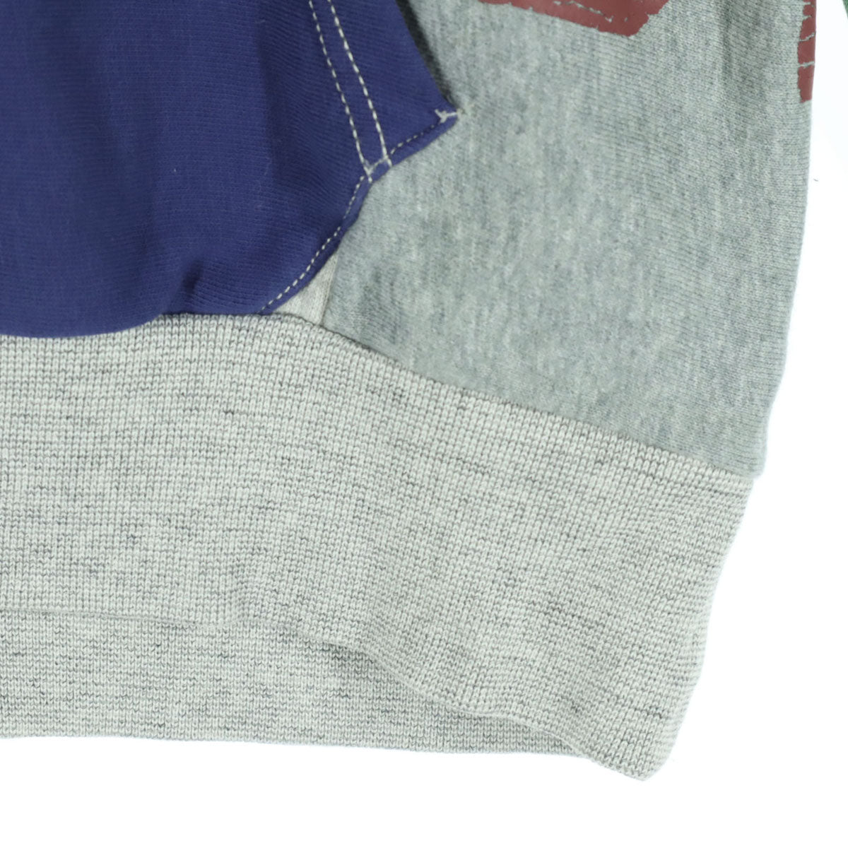 POLO RALPH LAUREN ポロラルフローレン クレイジーパターン 長袖 スウェットパーカー SP グレー メンズ