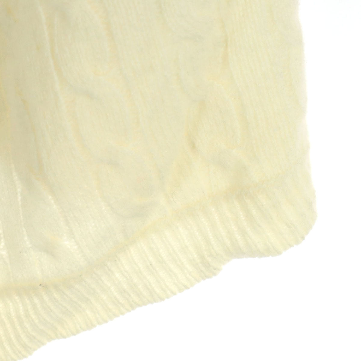 POLO RALPH LAUREN ポロラルフローレン フィッシャーマン 長袖 ニットカーディガン LG ホワイト メンズ